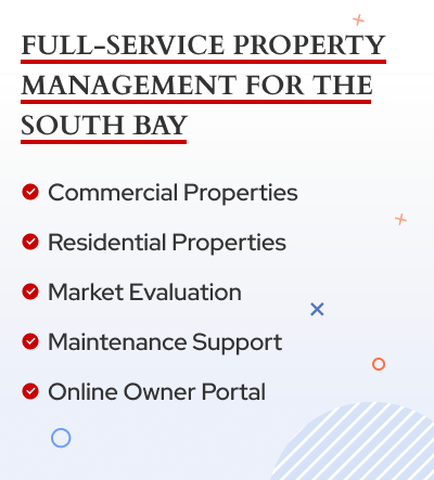 Full Service Property Management For The South Bay